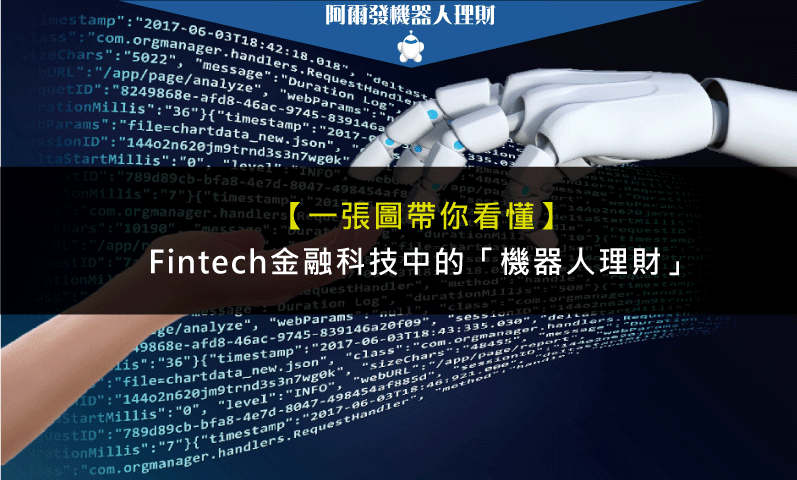 【一張圖帶你看懂】Fintech 金融科技中的「機器人理財」是什麼?